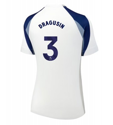 Tottenham Hotspur Radu Dragusin #3 Hjemmebanetrøje Dame 2025-26 Kort ærmer